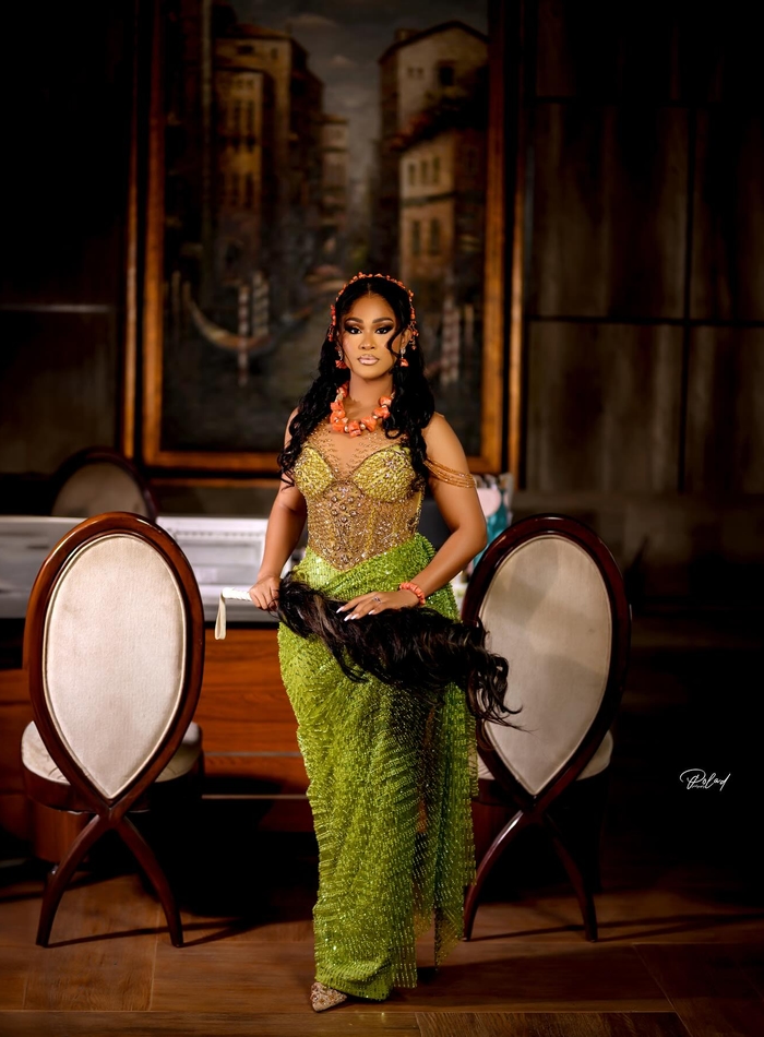 Custom Aso Ebi Dress / African Wedding / Nigerian women’s fashion ...