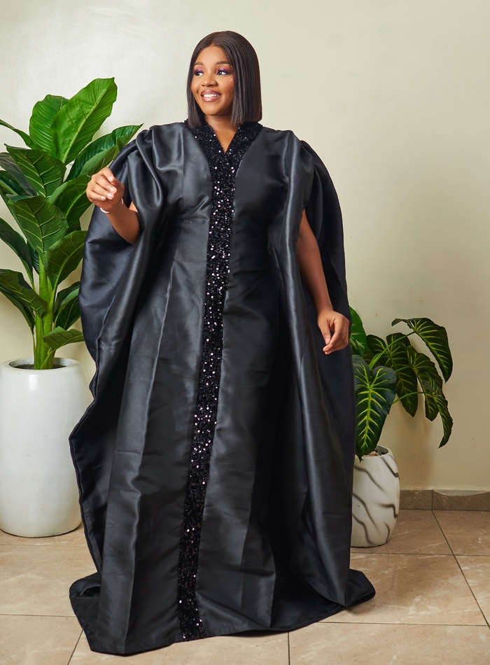 Adenike Sequence Plated Long Dress