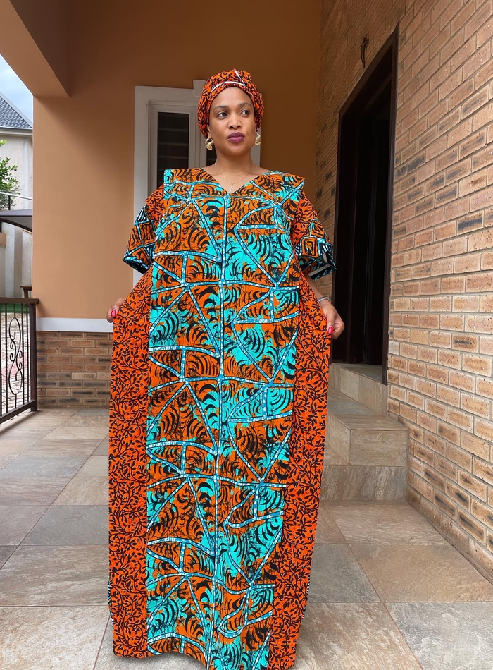 40 Latest African Boubou Ankara Dress Styles: Rich Aunty Gown | African ...