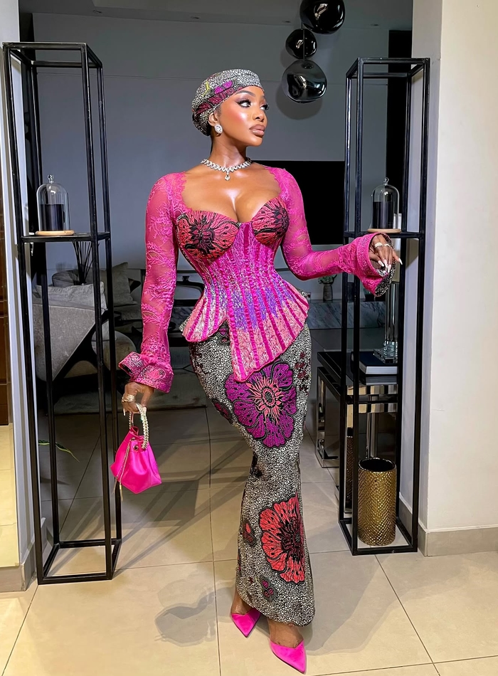 Amaka Aso Ebi Two Piece Set