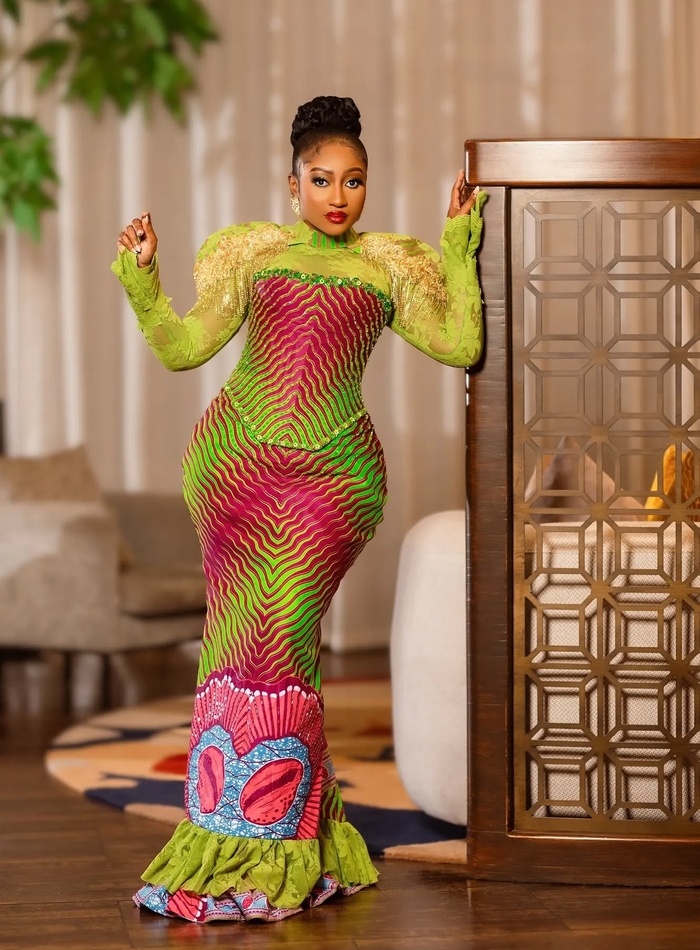 Glow Ankara Gown
