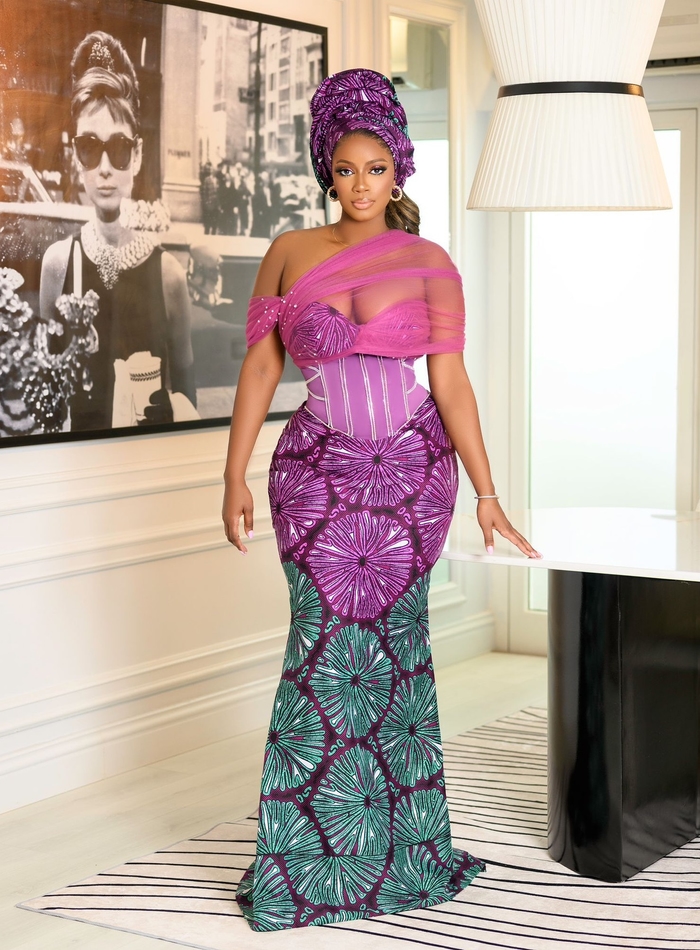 Jean Beaded Corset Dress