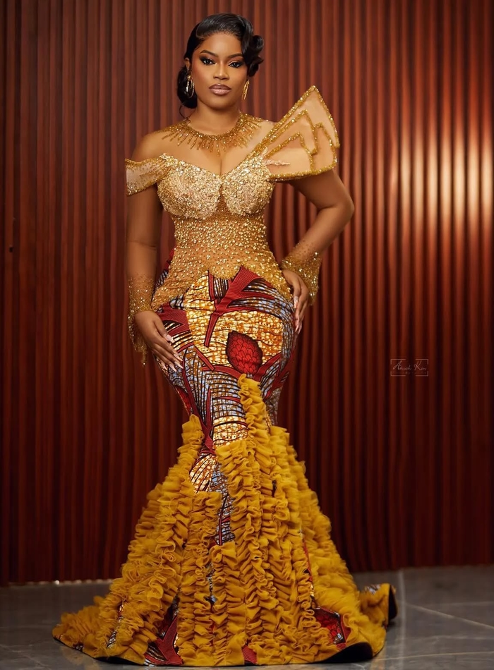 Nia Adira Aso Ebi Gown 