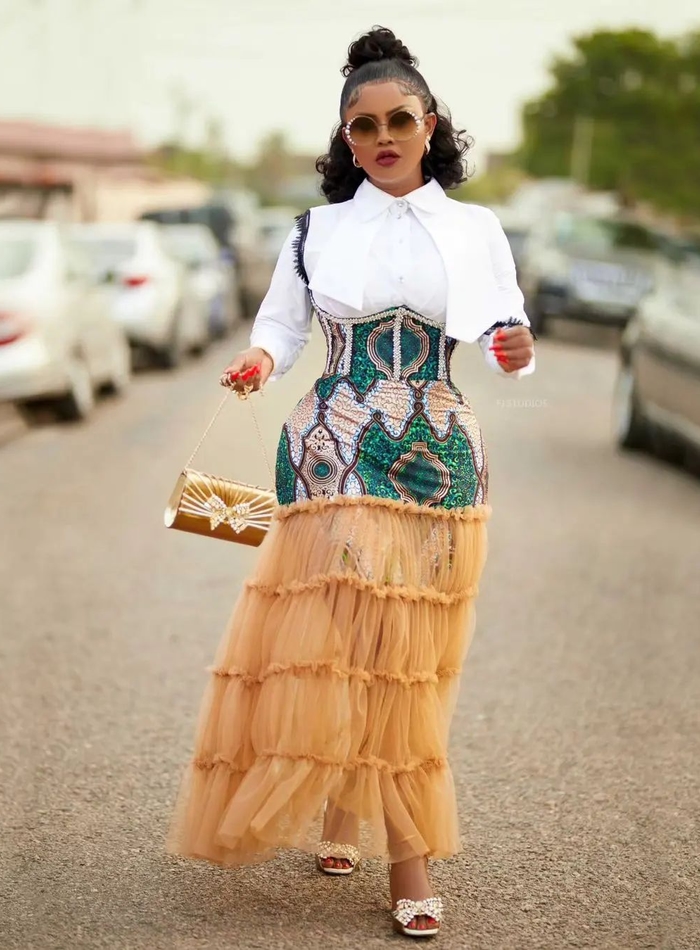 Chic African Gown