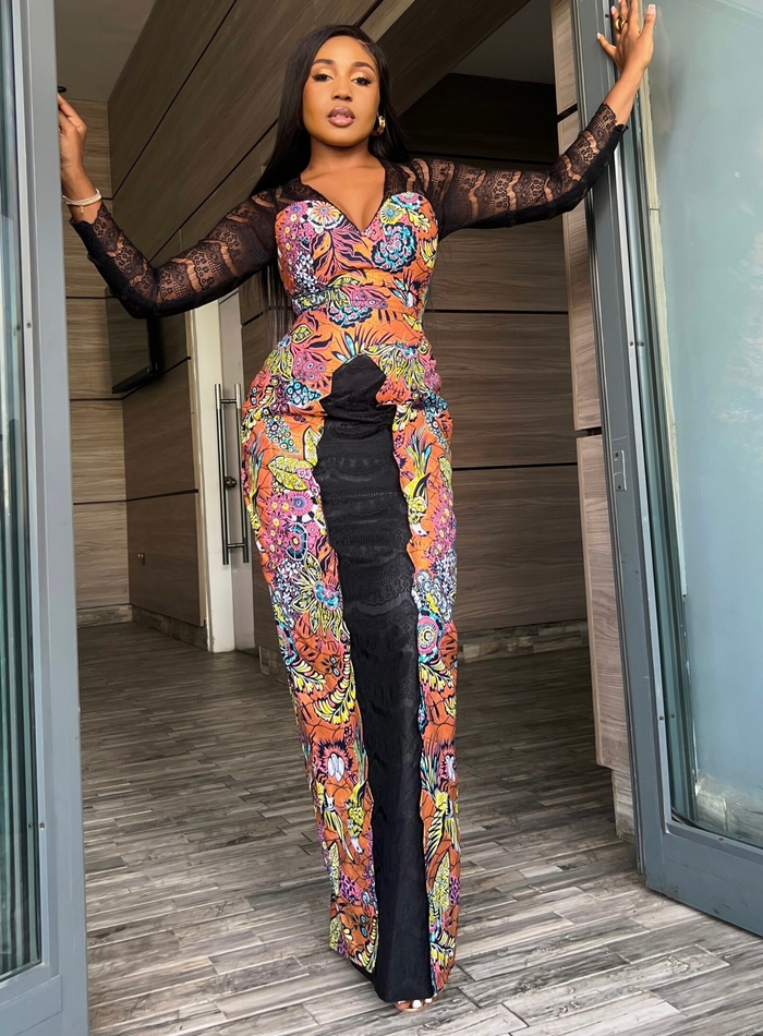 Floral ankara dresses online