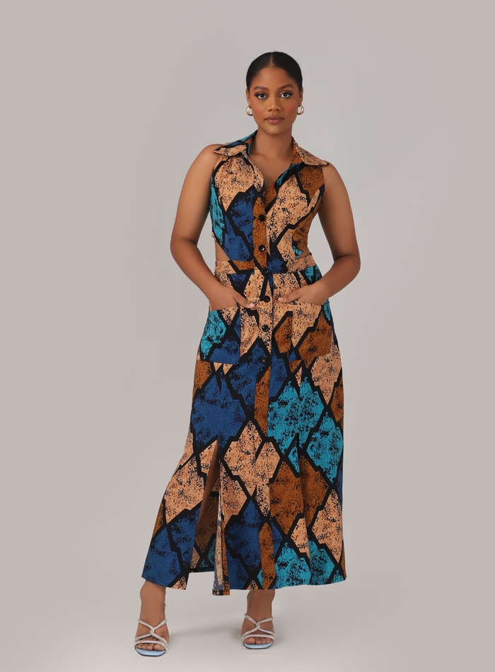 Nubian Shirt Dress
